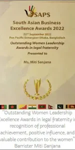 miti sanjana saps award
